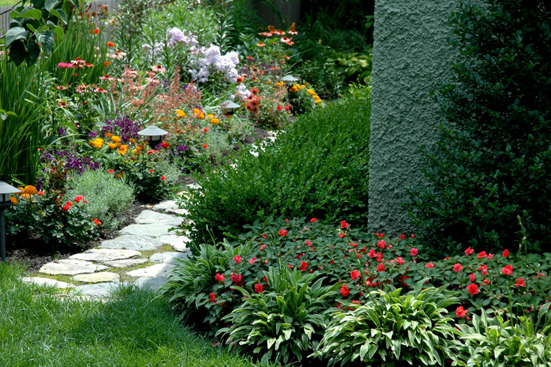 Poolside in late summer