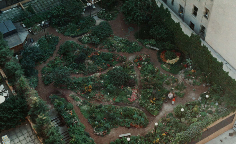 NYC Rooftop Community Garden Plan utilizing Feng-Shui principles